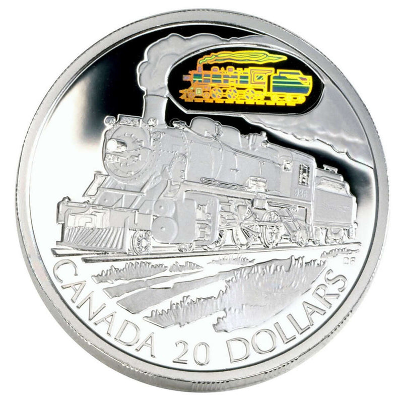 2002 $20 D-10 Locomotive - Sterling Silver Coin Default Title