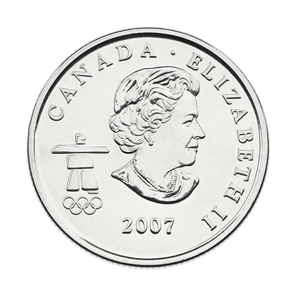 2007 25c Ice Hockey Coin Roll Default Title