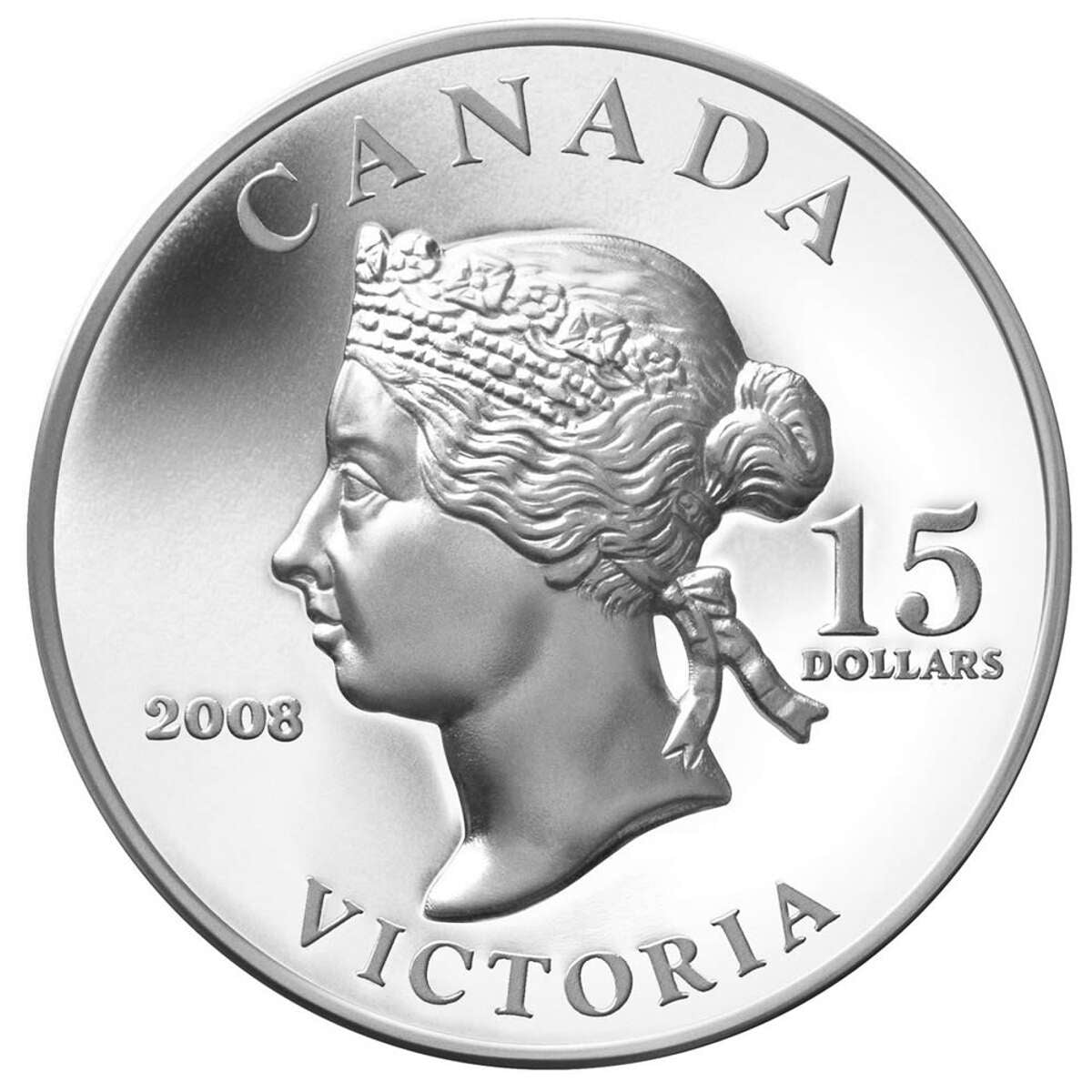 2008 $15 Vignettes of Royalty Series: Queen Victoria - Sterling Silver Coin Default Title