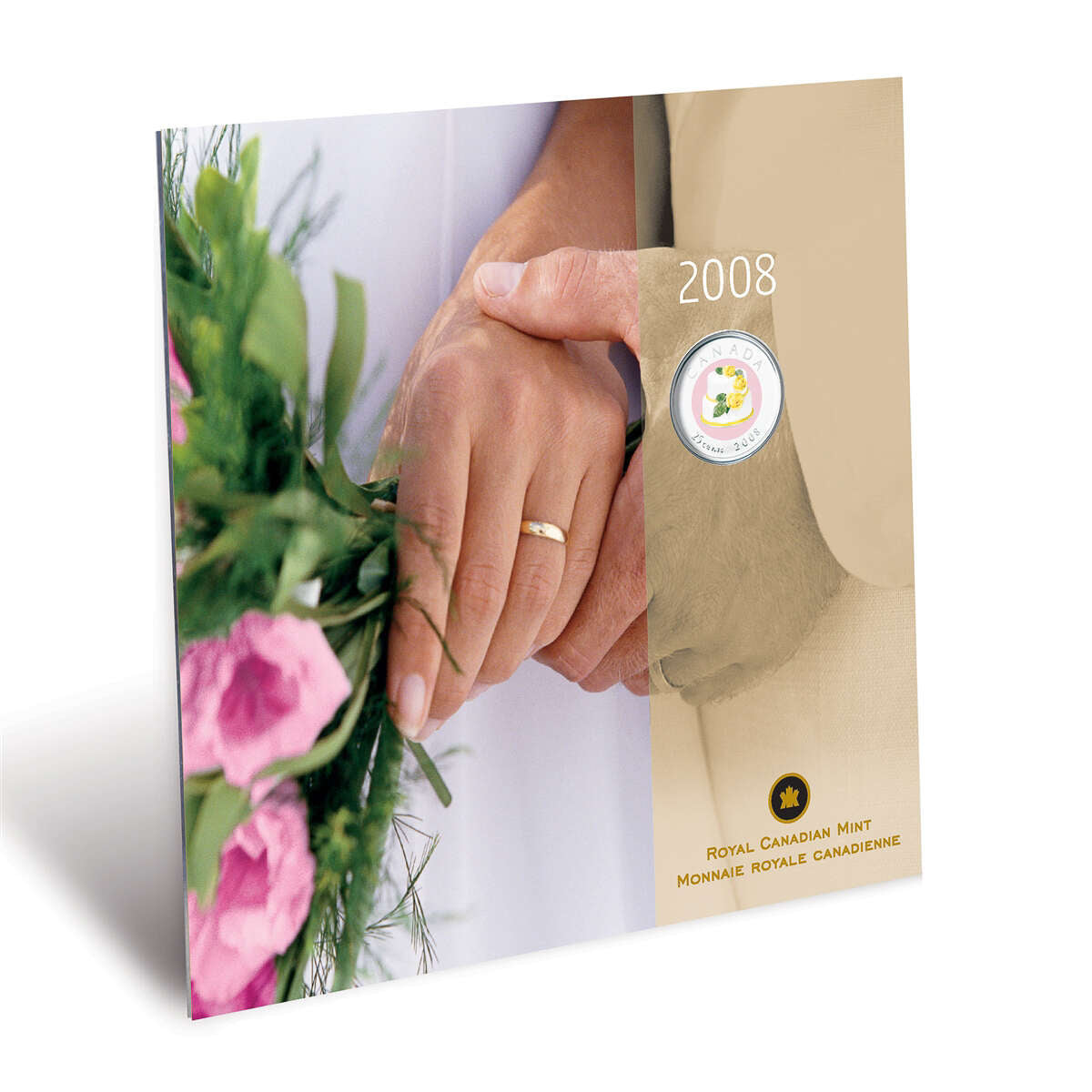 2008 Wedding Gift Set with Coloured 25-cent Default Title