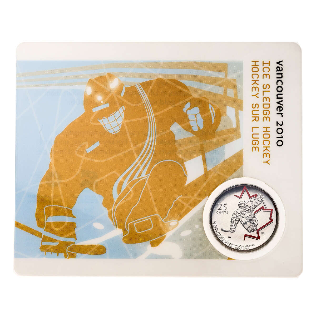 2009 25c Vancouver 2010 Ice Sledge Hockey - Olympic Sports Card Default Title