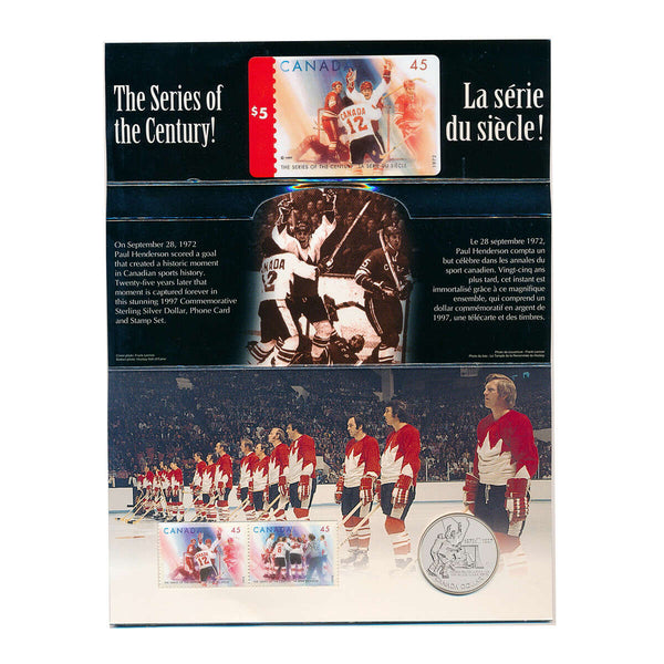 1997 $1 25th Anniversary of Hockey Victory: Commemorative Silver Dolla