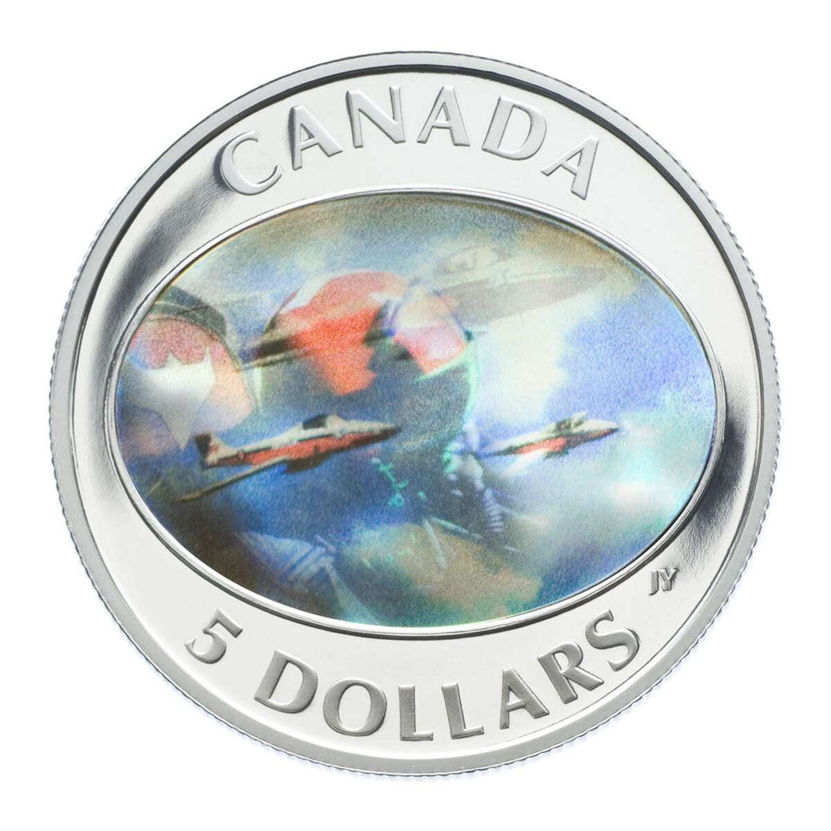 2006 $5 Silver Coin & Stamp Set - Canadian Forces Snowbirds Default Title