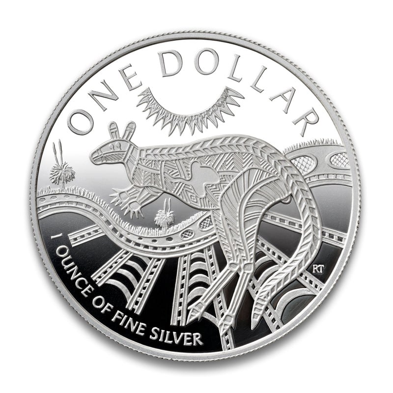 2003 $1 Kangaroo - Pure Silver Coin