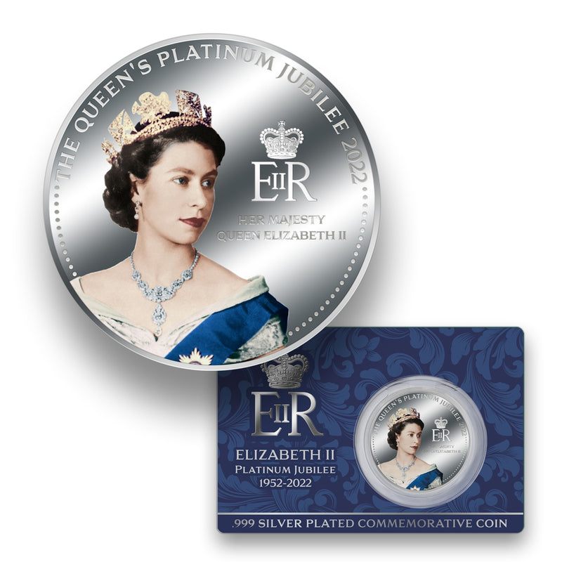 2022 50 Cent The Queen's Platinum Jubilee Coin