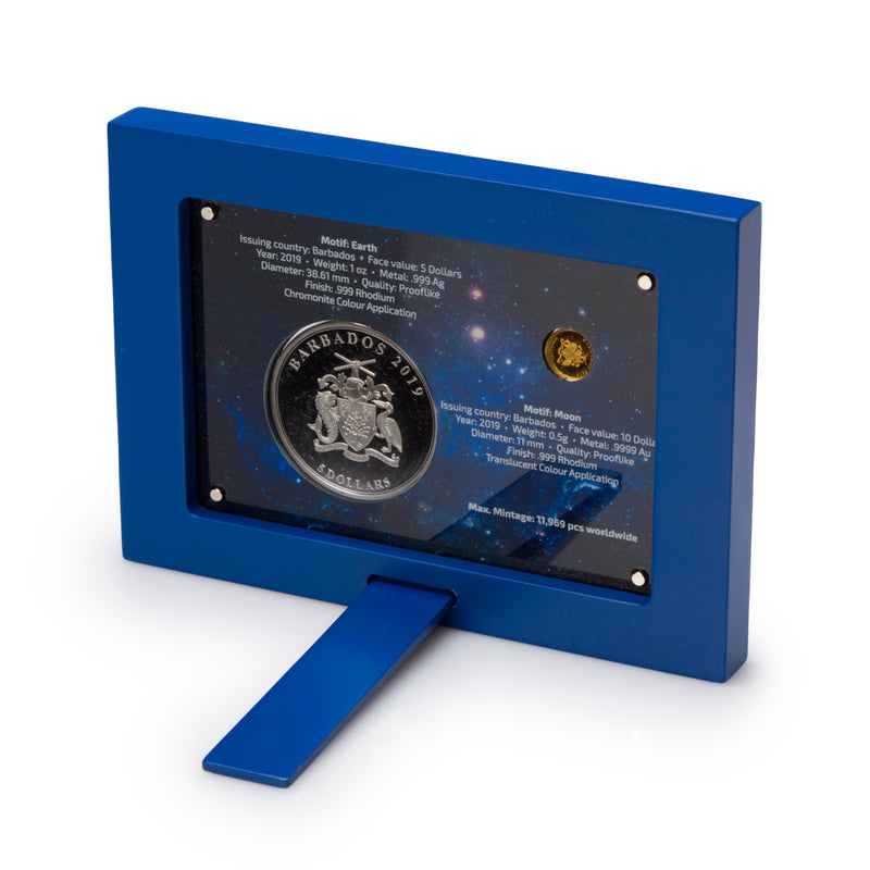2019 $5 and $10 50th Anniversary of the Moon Landing - Pure Silver and Gold 2-Coin Set