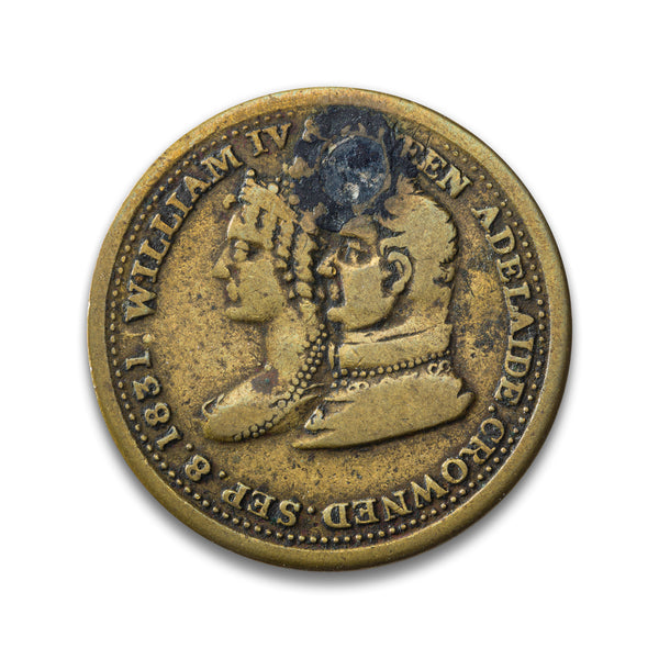 Great Britain 1831 - William IV & Queen Adelaide Medallion