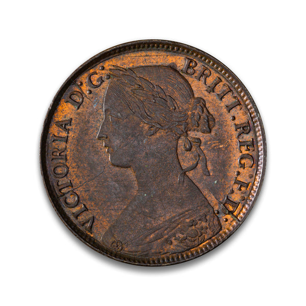 Great Britain Farthing 1860 AU Default Title