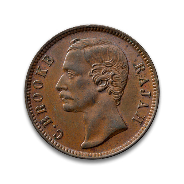 Sarawak Cent 1882 AU-50 Default Title