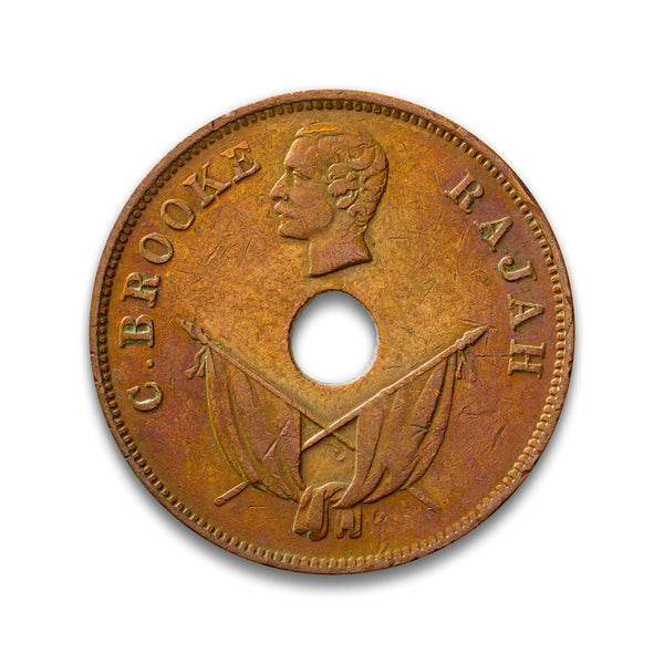 Sarawak Cent 1893 EF-40 Default Title