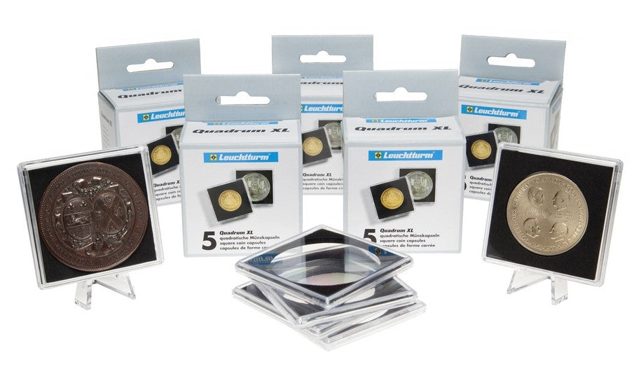 QUADRUM XL Square Coin Capsules