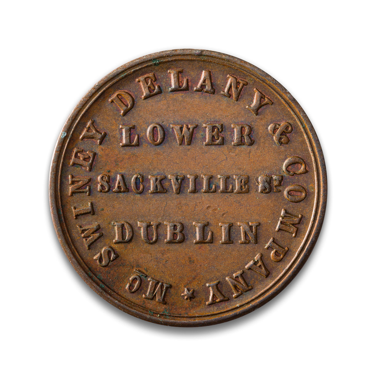 Ireland 1853 - Farthing McSwiney, Delany & Co. AU