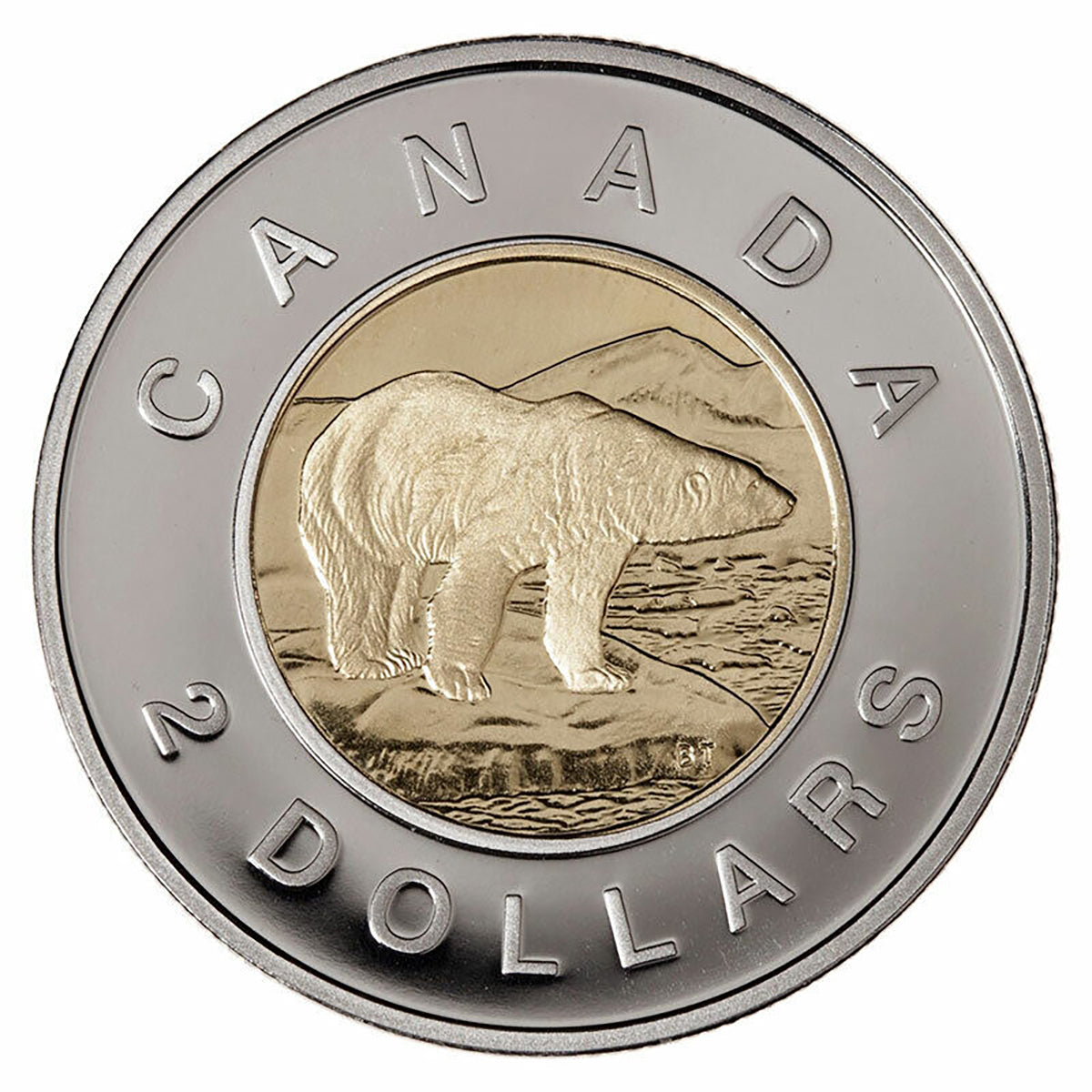 2001 $2 Polar Bear Coin